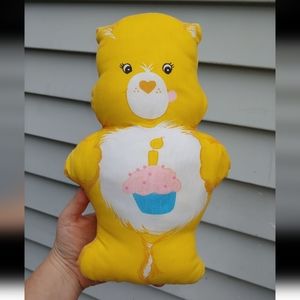 ❌️SOLD❌️ Vintage 80s Mini Care Bears Pillow Figure Birthday Bear